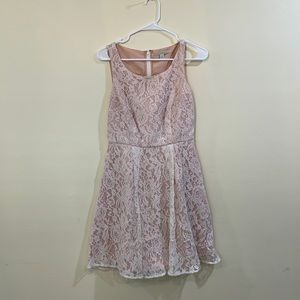 Lauren Conrad floral lace dress size 4